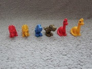 małe dinozaury Psi Patrol 6 szt