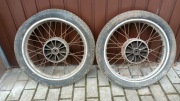 2x Koło Felga 18 JAWA CZ Koła Felgi Obręcze Motor PRL