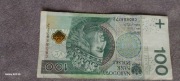 Banknot 100 zł Ciekawy numer