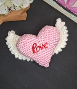 Serduszko walentynka Amigurumi Valentine's gift heart 