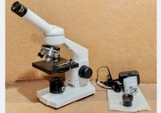Mikroskop szkolny - świetny - AmScope M102 Bresser Biolux Delta Biolight