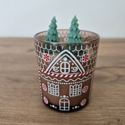 Świeca sojowa w szkle o zapachu świerku 