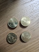 16 monet 4x 2zl mennicze ZESTAW #0 - Konik Jan Pawel 2 Soczi Karski !!