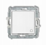 ICON Przycisk zwierny dzwonek biały Karlik IWP-4