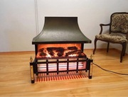 Kominek ELEKTRYCZNY Zepter - STAN IDEALNY (ogrzewanie, imitacja ognia)