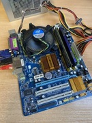 Płyta Główna Gigabyte GA-G31M/Intel Quad 6600/4GB RAM + zasilacz