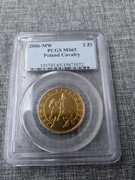 2 zł złote Okolicznościowe 2006 r Jeździec Piastowski Grading PCGS MS 65. 
