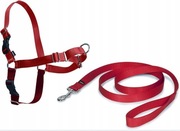PETSAFE EW-H-L-RD-45 uprząż i  SMYCZ DLA PSA CZERWONA 1.8M 