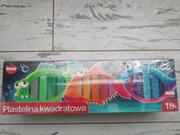 Plastelina kwadratowa 5 opakowań 