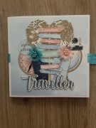 Album na zdjęcia ręcznie robiony podróżniczy