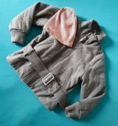 Kurtka wełniana 116 Name it + czapka