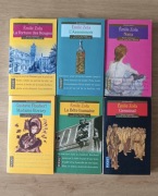 Książki Emilia Zoli + "Pani Bovary" Flauberta w oryginale 