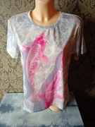 koszulka z nadrukiem widokiem  rybki