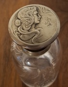 Plewkiewicz i Sp. Perfumetka Flakon na perfumy Secesja Unikat 