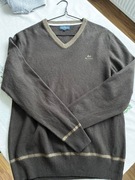 Brązowy sweter z wełny rozmiar XL