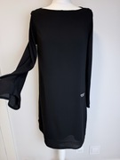 Armani Exchange czarna sukienka S midi