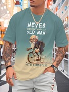 Koszulka oddychająca męska XL  old rowerowa  prezent dzień ojca