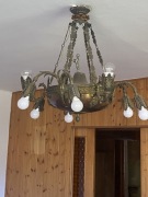 Lampa ręcznie robiona mosiądz