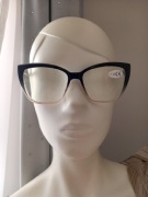 Okulary korekcyjne +1.5 koci kształt