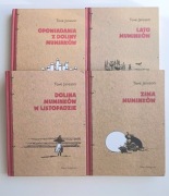Seria książek Muminki Tove Jansson wydanie jubileuszowe 2014  Muminków