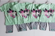 Komplet dziewczęcy Letni 1-4 lat 
