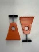 Uchwyt do sznurka brukarskiego / murarskiego zestaw 2 szt. Pomarańczowy