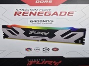Pamięć DDR5 KINGSTON FURY RENEGADE (32GB 2x16) 6400MT/s RGB