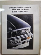 BMW E30 wyposażenie kombi cabrio 