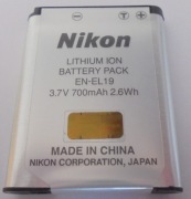 NIKON EN-EL19 / AKUMULATOR / ORYGINAŁ