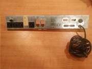 UNITRA wzmacniacz PW 3015 panel tył gniazdo bezpiecznik uziemienie kabel