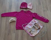 Zestaw młodzieżowych ubrań dla dziewczynki rozmiar 152