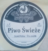 Browar Pod Czarnym Kogutem Cieszyn - etykieta