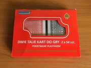 DWIE TALIE KART DO GRY 2x54 szt. SCHEMAT NOWE