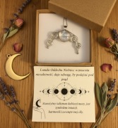 Lunula Wisiorek/naszyjnik - Kobiecy Talizman Mocy Rękodzieło