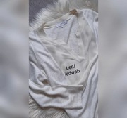 Bluzka Sandro len + jedwab 