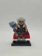 Minifigurka Mighty Thor z świata Marvel Kompatybilna z LEGO