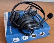 Zestaw słuchawkowy, słuchawki konferencyjne z mikrofonem USB - SY490MV