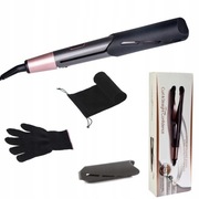 PROSTOWNICA LOKÓWKA DO WŁOSÓW 2w1 CERAMICZNA LCD