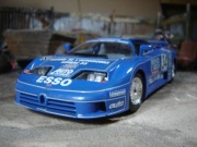 Stare Bburago Bugatti 110 EB 1991 bez pudła 1:24
