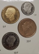 Zestaw monet Luksemburg 1990 stan menniczy