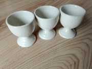 Porcelitowe kieliszek do jajek 3 sztuki 