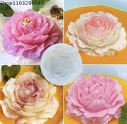 Duży KWIAT PIWONII forma silikonowa 11,5*5.5 do Odlewów Świec Fondantu 