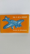 PZL P-23a KARAŚ KRAJOWY ZWIĄZEK SP.ZABAWKARSKICH SIEDLCE LATA 70/80