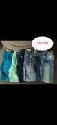 Spodnie 6 sztuk 122/128 w stanie bdb