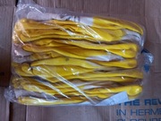 Rękawiczki robocze r.10 żółte 