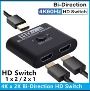 Dwukierunkowy splitter HDMI 4K