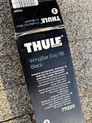 Thule WingBar Evo czarne belki bagażnik + Rapid system 753 Volvo xc 60