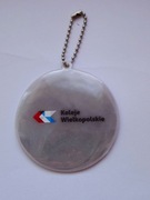 Zawieszka odblaskowa, odblask - Koleje Wielkopolskie