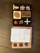 Drewniane puzzle 8 w 1