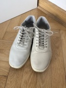 Ecco Simpil W Sneakersy skóra naturalna szaroniebieskie 38